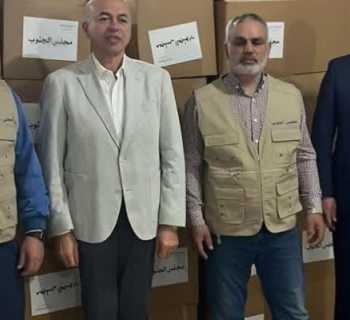 اتحاد بلديات المنية يتسلّم من مجلس الجنوب ألف حصة غذائية للنازحين خارج مراكز الإيواء