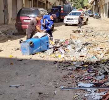 بلدية الغبيري تتابع إزالة تراكم النفايات في منطقة المصبغة - الشياح