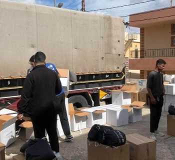 بلدية جبال البطم تعلن توزيع مساعدات إنسانية على الأهالي بالتعاون مع «أنيرا» و«اليونيسف»