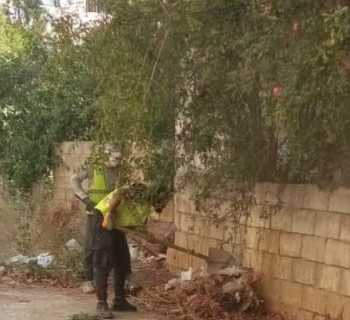 بلدية برج البراجنة تنفّذ أعمال كنس وتنظيف في أحيائها
