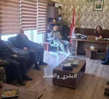 اجتماع في قائمقامية بشري لبحث تنظيم استقبال النازحين