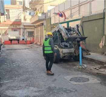 بلدية برج حمود تواصل العمل في مشروع إعادة تأهيل السوق التقليدي