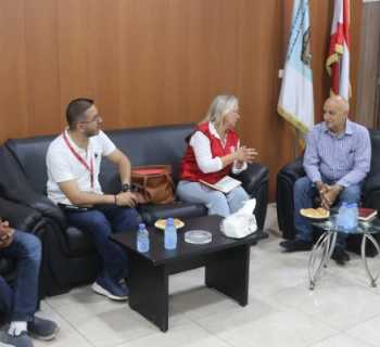 اتحاد بلديات صور يعرض تجربته الإغاثية أمام وفد منظمة حماية الطفل في لبنان