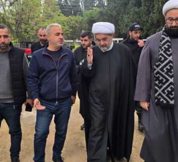 مفتي صور وجبل عامل يتفقد اتحاد بلديات قضاء صور ويشدد على دعم الصامدين والنازحين