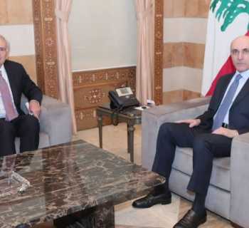 وزير الداخلية يبحث مع المنسق الخاص للأمم المتحدة بالإنابة سبل تعزيز التعاون