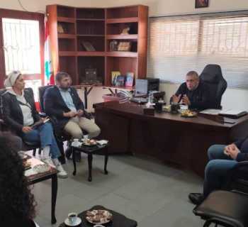 بلديّة مشغرة تؤكد تعاونها مع الصليب الأحمر الدولي لمتابعة المشاريع وحالات الطوارئ