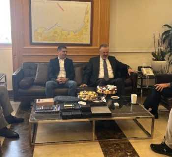 وزير الأشغال يبحث مع 