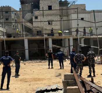 بلدية الغبيري تزيل مخالفة بناء كبيرة في منطقة صبرا