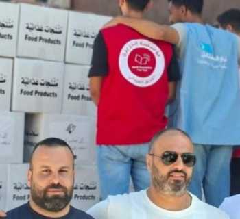 بلدية الوزاني توزع مساعدات غذائية على عائلات في عدد من مناطق الجنوب