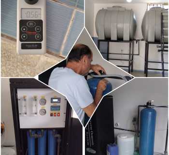 بلدية قبريخا تنهي تغيير كامل لفلتر المياه على البئر الارتوازي