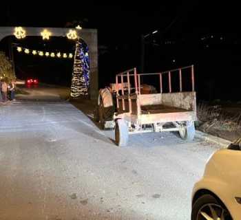 بلدية الجرمق تُضيء زينة الميلاد ورأس السنة