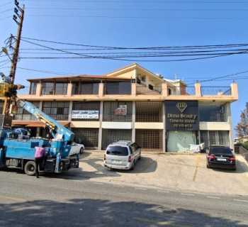 بلدية ددّة تباشر بتنفيذ مشروع إنارة الطرقات الرئيسية