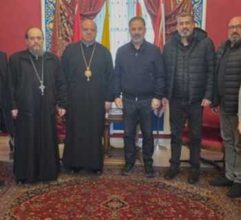 رئيس بلدية زحلة يلتقي مطران الفرزل وزحلة لبحث أوضاع النزوح في المدينة