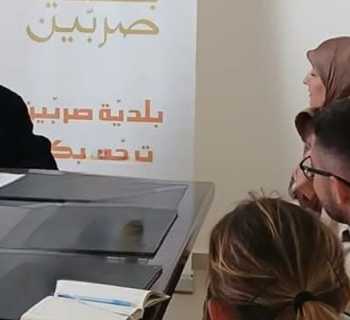 رئيس بلديّة صرُبّين يستقبل وفدًا من الكتيبة البولنديّة