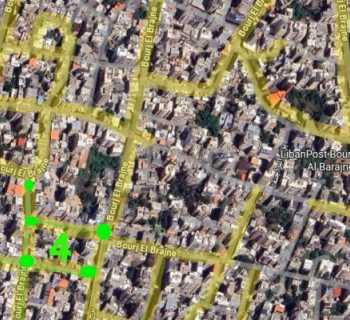 بلدية برج البراجنة تواصل إنارة الطرقات وتنسيق مشترك مع بلدية المريجة