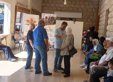 بلدية الريحان تواكب يومًا طبيًا مجانيًا استفاد منه 41 مريضًا