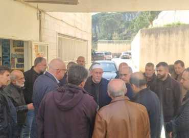 وفد من اتحاد بلديات المتن الأعلى يتفقد مراكز الإيواء في العبادية