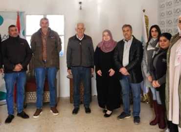 رئيس بلدية كفرحمام يزور مركز 