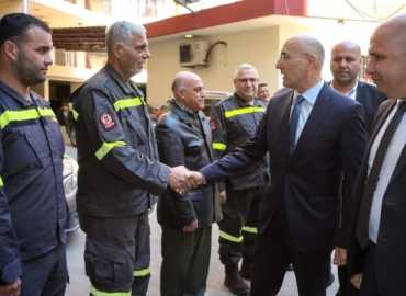 الحجار يتفقد غرفة عمليات الدفاع المدني: الجهوزية 80% لمواجهة الطوارئ