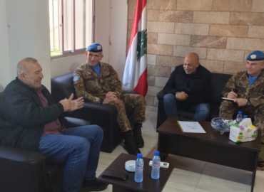 بلدية الشعيتية ومالكية الساحل تستقبل قائد الكتيبة الإيطالية – مركز المنصوري