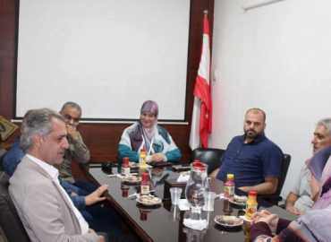 رئيس بلدية برج البراجنة يواكب انتخابات مندوبي الصفوف في ثانوية الكوثر