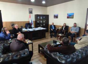 اتحادا بلديات بنت جبيل وجبل عامل في عكار لبحث أوضاع النازحين وتعزيز التنسيق