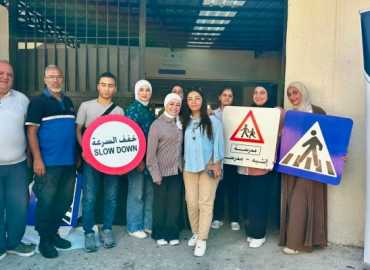 اتحاد بلديات المنية يطلق مبادرة لتعزيز السلامة المرورية أمام المدارس الرسمية