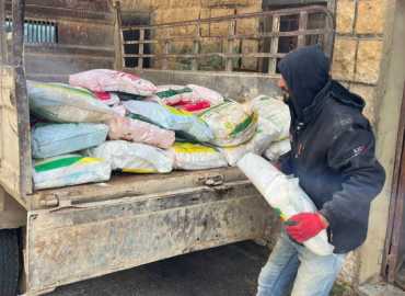 اتحاد بلديات جبل الريحان يوزّع 300 كيس من الأسمدة الزراعية دعماً للمزارعين