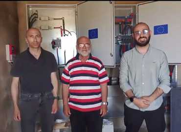 بلدية زبقين تنجز تركيب منظومة طاقة شمسية لتشغيل البئر الارتوازي