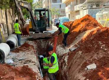 اتحاد بلديات الضاحية الجنوبية يواصل تأهيل البنى التحتية وتحسين تصريف مياه الأمطار في حارة حريك