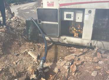 بلدية شيحين تنجح في تجربة بئر ارتوازي دمّره العدو الإسرائيلي خلال عدوانه الأخير