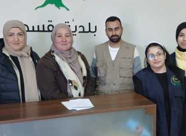 بلدية بقسطا تواصل توزيع المساعدات الغذائية للنازحين بدعم من مجلس الجنوب