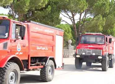 افتتاح مركز طوارئ النبطية وفوج الإطفاء الجديد تخليدًا لذكرى شهداء الرسالة الإنسانية