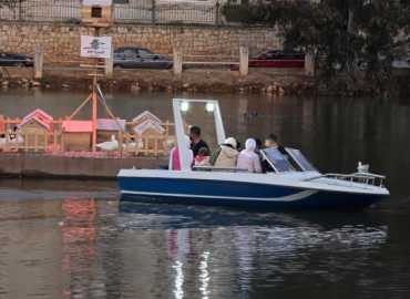 بلديتا كفرتبنيت والنبطية الفوقا تطلقان قارب للنزهة في بركة كفرتبنيت 