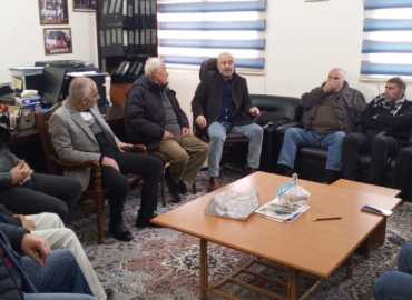 وفد من الحزب التقدمي الاشتراكي يزور اتحاد بلديات العرقوب