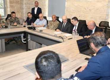 الحجار يتفقّد محافظة جبل لبنان ويطَّلع على التحضيرات للانتخابات البلدية