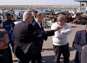 وزير الأشغال يتفقّد مرفأ الصيادين في الأوزاعي ويطّلع على أوضاعه