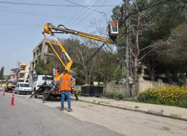 بلدية معروب تكثّف أعمالها: صيانة كهرباء ورفع أنقاض لفتح الطرقات