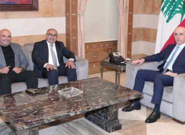 الحجار يبحث مع رئيس بلدية شتورا شؤون البقاع وقضاء زحلة