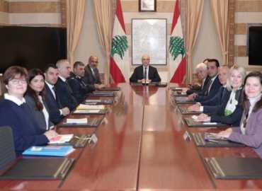 الوزير الحجار عرض مع وفد أممي خطة الحكومة للعودة المنظمة للنازحين السوريين