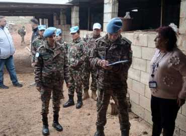 بلدية شقرا  ودوبيه ترافق اليونيفل في حملة كشف طبي بيطري على مزارع المواشي بالبلدة