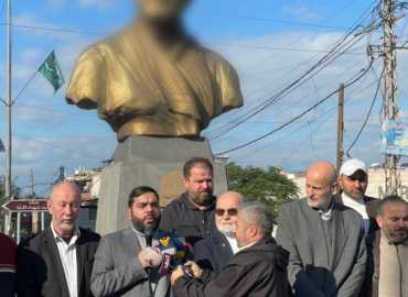 بلدية الغبيري تحيي ذكرى استشهاد القائد الحاج قاسم سليماني عند نصب الشهيد