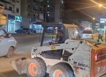 شرطة بلدية طرابلس تتابع  حملتها الميدانية لإزالة المخالفات والتعديات على الأملاك العامة في القبة