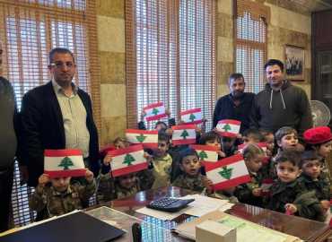 بلدية كفرتبنيت تستقبل تلامذة الروضات.. استماع للمطالب ووعود بتحقيقها