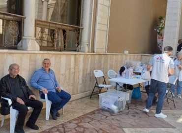 نشاط صحي مجاني في برج البراجنة بمواكبة بلدية وجولة ميدانية على مركز 