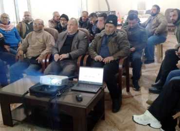 وزارة الزراعة تنظّم ندوة تدريبية حول تقليم الأشجار المثمرة في بلدية الخضر