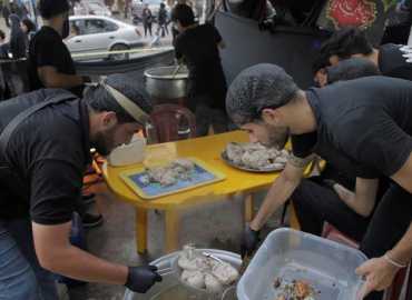 التحضيرات للمضائف العاشورائية تكتمل في حارة حريك: تنظيم لتوزيعها ومراقبة لطعامها