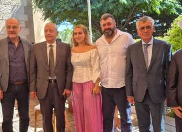 بلدية داريا تشارك في استقبال السفير البرازيلي خلال زيارته إلى البلدة