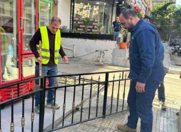 شرطة بلدية حارة حريك تواصل حملة إزالة المخالفات والتعدّيات على الأملاك العامة