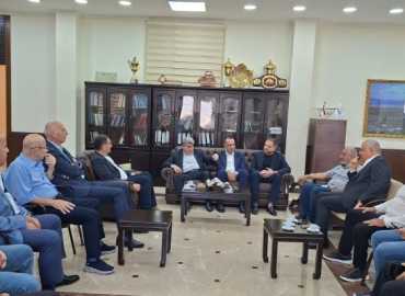 رئيس بلدية الشويفات يبحث مع وفد من «أمل» التعاون البلدي واللامركزية الإدارية